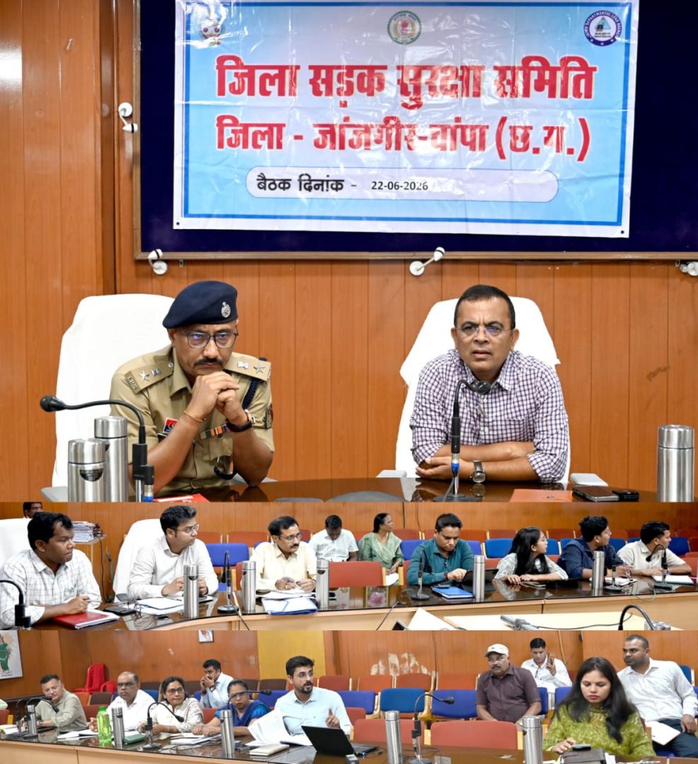 सड़क दुर्घटनाओं की रोकथाम के लिए विशेष अभियान चलाने के निर्देश  अतिक्रमण हटाने, ब्लैक स्पॉट सुधार और यातायात नियमों के कड़