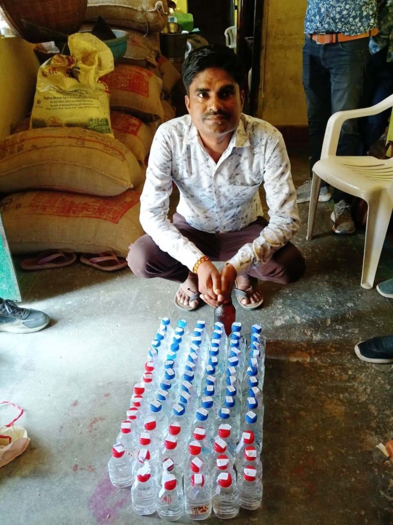 ग्राम मनोहरपुर-खपरीडीह में 14.580 लीटर देशी मदिरा प्लेन के साथ आरोपी गिरफ्तार