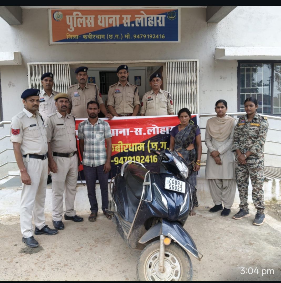 पति की हत्या का अंधा कत्ल सुलझाने में लोहारा पुलिस को मिली बड़ी सफलता।  पत्नी एवं उसके चचेरे भाई ने मिलकर की थी हत्या, 2